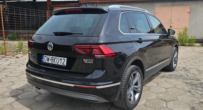 Volkswagen Tiguan cena 92250 przebieg: 216875, rok produkcji 2016 z Łódź małe 154